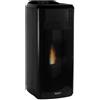 Laminox - Stufa a pellet idro Laminox Carlotta Idro Lux Black Line 24 kW nero lucido in A+ WiFi ready