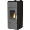 Laminox - Stufa a pellet idro Laminox Victoria Idro Lux 28 kW nero lucido in A+ WiFi ready