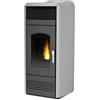 Laminox - Stufa a pellet ad aria Laminox Dalia Omnia Air Lux 12 kW avorio in classe A+ WiFi ready