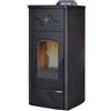Laminox - Stufa a pellet idro Laminox Victoria Idro Plus 28 kW con ACS antracite in A+ WiFi ready
