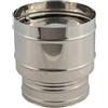 Generico - Fumaiolo quattro venti doppia parete acciaio inox 150-200 mm