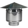 Fumaiolo Antipioggia base tonda diametro 130 mm - monoparete