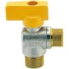 Enolgas - Enolgas serie Bongas rubinetto a sfera gas a squadra maschio/maschio PN40