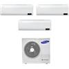 Samsung - Climatizzatore Samsung WindFree Avant wifi trial split 9000+9000+18000 btu inverter A++ in R32 AJ068TXJ3KG