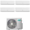 Hisense - Climatizzatore Energy Ultra Hisense quadri split 9000+9000+18000+18000 btu inverter con wifi 5AMW105U4RQC in A++