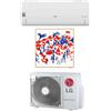 Lg - Climatizzatore LG Dual Split Libero Smart + ArtCool Gallery Photo WiFi 9+12 Btu Inverter in R32 A+++ MU2R15