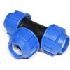 Plastica Alfa - Plastica Alfa TEE 90 gradi Blackline PN16 a compressione per tubo polietilene