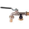 Enolgas - Enolgas Rubinetto portagomma a doppia sfera fil. maschio con leva in alluminio nera Serie EKO KIT PN16