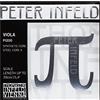 Thomastik-Infeld Thomastik Corda per Viola 4/4 Peter Infeld - corda Do nucleo sintetica, rivest. argento, media