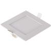 V-TAC VT-307SQ Mini Pannello LED quadrato 3W da incasso colore bianco 130lm 120° luce bianco naturale 4000K sku 216296