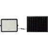 V-TAC VT-180W Faro led nero con pannello solare 20W e telecomando LED Proiettore con batteria sostituibile 6400K 3m Cavo - 7827