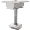 V-TAC morsetto centrale per fissaggio pannello solare in alluminio montaggio impianto fotovoltaico set 8pz - sku 11389