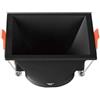 V-TAC VT-927 portafaretto led da incasso quadrato incavo faretto GU10 colore nero in policarbonato sku 6639