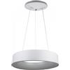 V-TAC VT-25-1-W lampadario led rotondo a sospensione 20W forma circolare anello sospeso luce bianco caldo 3000K dimmerabile - SKU 3992