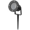 V-TAC VT-7701 Picchetto giardino led con portalampada GU10 in alluminio orientabile colore nero IP65 - 7571