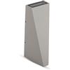 V-TAC VT-826 Lampada LED 6W da parete in alluminio grigio doppio fascio luminoso luce bianco caldo 3000K IP65 - SKU 218299