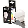 V-TAC VT-1880N Lampadina LED SMD 4,5W E14 Mini globo P45 Bianco freddo 6400K - SKU 2142521