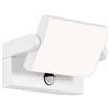 V-TAC VT-11020 lampada led da parete con sensore PIR faro 17W 150lm/w illuminazione facciate colore bianco 4000k orientabile IP65 sku 2939