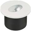 V-TAC VT-1109 Faretto LED segnapasso da incasso rotondo colore bianco 3w luce bianco caldo 3000k - sku 211207