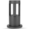 V-TAC VT-830 lampada led COB da giardino 10W fissaggio a terra 25cm nero IP65 bianco naturale 4000K - SKU 128323