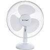 V-TAC VT-4017-3 Ventilatore da scrivania oscillante 40W 16 da tavolo 3 pale in plastica colore bianco IP20 - sku 7925