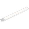 V-TAC lampada led barra per armadio ricaricabile USB 1.5w con sensore porta luce mobili colore argento 3000k sku 2961