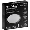V-TAC VT-8472 Plafoniera led 72W bianca effetto cielo stellato - cambia colore 3in1 dimmerabile con telecomando corpo bianco - sku 2114951