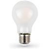 V-TAC VT-2047 Lampadina led bulbo 7W filamento vetro smerigliato E27 A60 bianco caldo 2700K - SKU 71811