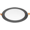 V-TAC VT-2407CH Pannello led incasso rotondo 24W cornice cromata bianco naturale 4000K + Driver - SKU 6353