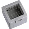 ETTROIT MT2602 cassetta da esterno idrobox 2 moduli custodia IP55 calotta 2P compatibile biticino matix