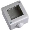 ETTROIT MT2502 cassetta da esterno idrobox 2 moduli custodia IP40 calotta 2P compatibile biticino matix