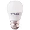 V-TAC PRO VT-245 Lampadina Chip LED Samsung 4,5W E27 Mini Globo G45 bianco caldo 3000K - SKU 261