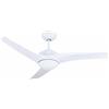 V-TAC VT-6055-3 Ventilatore led da soffitto 3 pale 132cm 35W DC-Motor con lampada led 15W 3IN1 cambia colore e telecomando - sku 7919