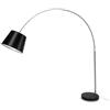 V-TAC VT-7451 Lampada da terra piantana in metallo corpo nero orientabile con portalampada per lampadine E27 - sku 8564