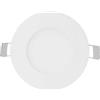 V-TAC VT-307RD Mini Pannello LED rotondo 3W da incasso colore bianco 130lm 120° luce bianco naturale 4000K sku 216293