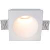 V-TAC VT-11009 portafaretto led in gesso faretto da incasso quadrato GU10 colore bianco luce soffusa obliqua sku 6772