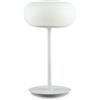 V-TAC VT-7204 Lampada da tavolo led 15W touch circolare opaca luce bianco caldo 3000K dimmerabile IP20 - sku 40071