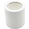 V-TAC VT-727RD Portafaretto led da soffitto rotondo in gesso bianco montaggio plafone per lampade GU10 / GU5.3 SKU 3665