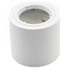 V-TAC VT-716RD Portafaretto LED da soffitto rotondo in gesso bianco per lampade GU10 / GU5.3 sku 3667