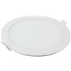 V-TAC VT-607 mini pannello LED da incasso rotondo 6W con alimentatore bianco caldo 2700k sku 214854