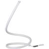 V-TAC VT-7312 Lampada led di design da tavolo 17W corpo bianco in alluminio e silicone luce bianco caldo 3000K alimentatore ON/OFF - sku 2140321