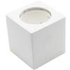 V-TAC Portafaretto da soffitto Quadrato in gesso V-TAC per lampade GU10 / GU5.3 VT-727SQ - SKU 3664