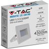 V-TAC VT-4051 Faro LED 50W proiettore E-Series super slim G2 corpo bianco luce bianco freddo 6500K IP65 - sku 215963