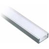 V-TAC VT-9327 Profilo in alluminio da 2M milky cover satinato per striscia LED - sku 3370