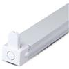 V-TAC VT-16010 Plafoniera singola per tubi LED T8 da 60cm corpo in metallo bianco IP20 - sku 6052