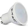 V-Tac VT-1975 Lampadina Spot LED 4.5W faretto GU10 satinato luce bianco freddo 6400K - 211687