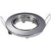 V-TAC Portafaretto incasso alluminio rotondo regolabile GU10 VT-779RD SKU 3589 cromato