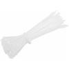 V-TAC Fascette fissacavo nylon-66 per cablaggi 2.5x100mm bianco 100pcs V-TAC - sku 11159