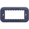 ETTROIT Supporto slim 4 posti compatibile Bticino Axolute per cassetta 4 moduli Ettroit AN0204S