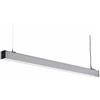 V-TAC PRO VT-7-43-S Plafoniera led linear light a sospensione samsung chip smd 40W 3510LM 120° 4000K alluminio silver raccordabile - sku 21384
